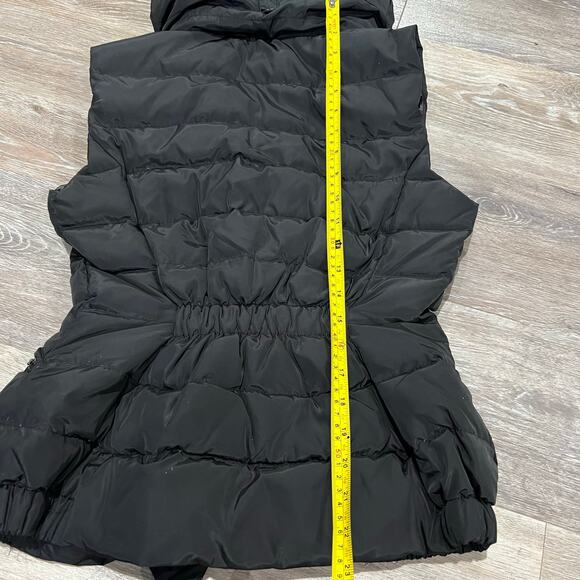 Moncler Black Puffer Vest Women Size Small - Picture 12 of 13
